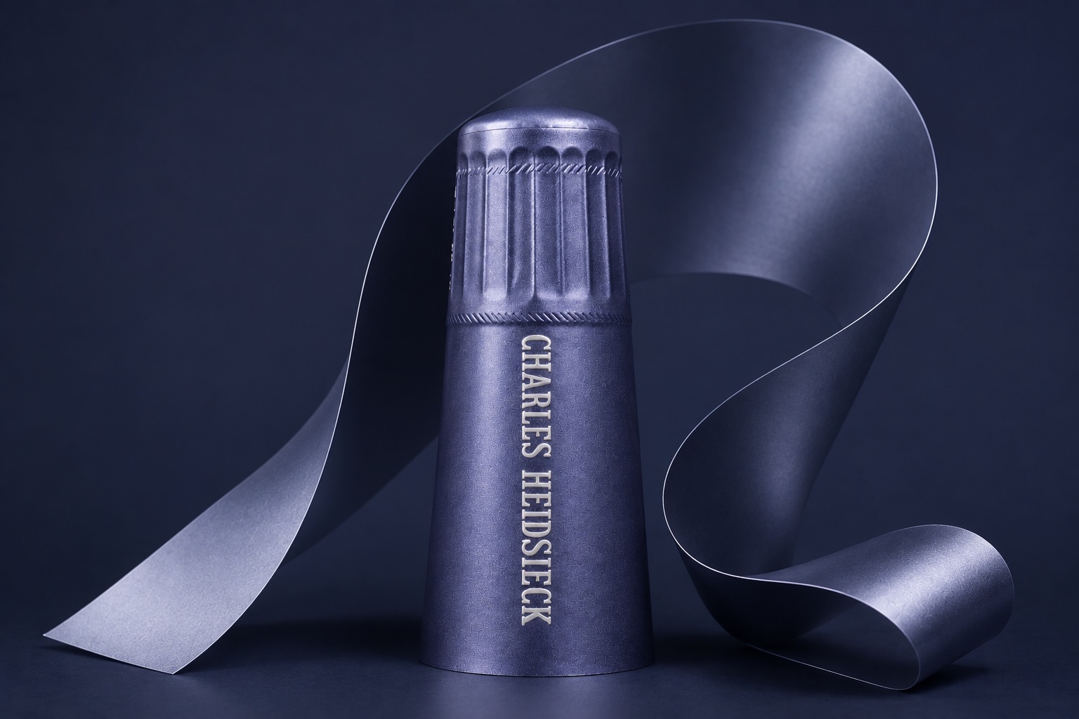 Charles Heidsieck, coiffe complète