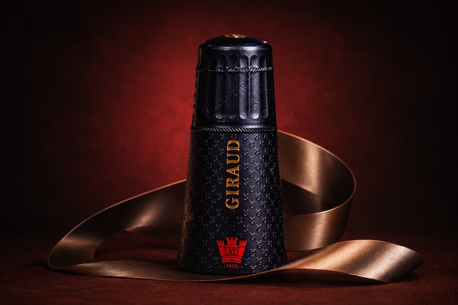Champagne Giraud, coiffe complète